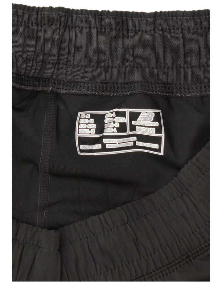 New Balance Womens Sport Shorts UK 14 Medium  Black