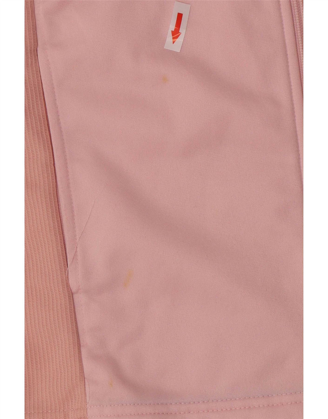 Asics Womens Tracksuit Top Jacket UK 16 Large Pink Colourblock Polyester