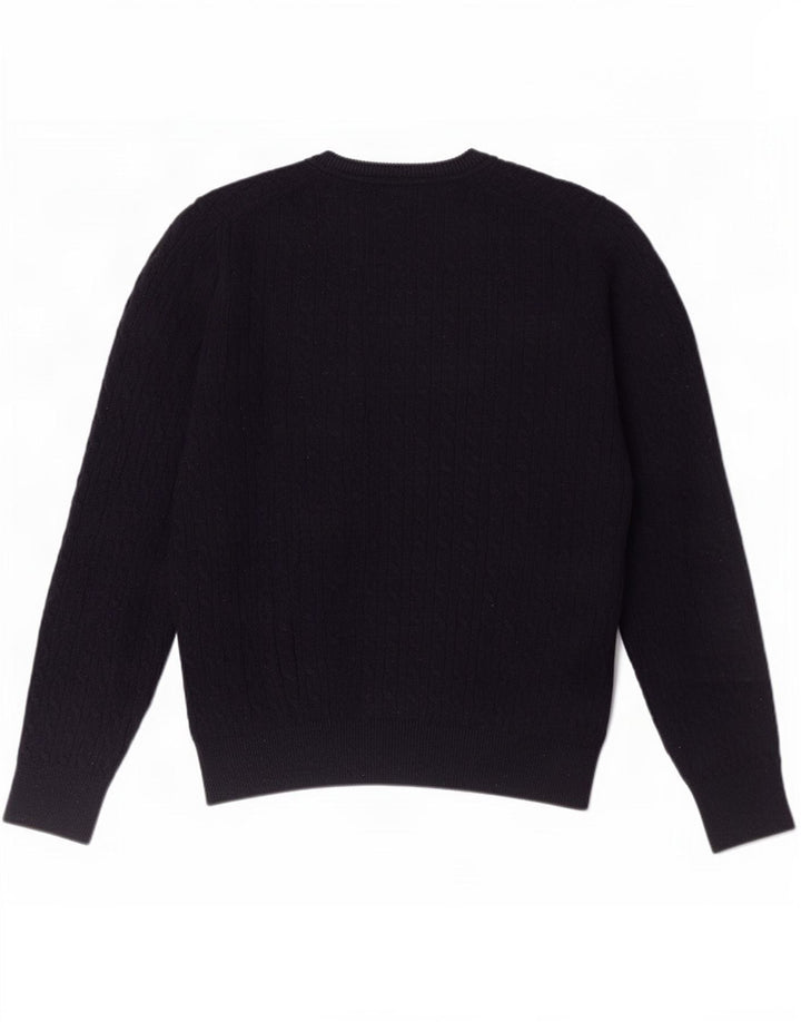 Gutteridge Mens Crew Neck Jumper Sweater Large Navy Blue
