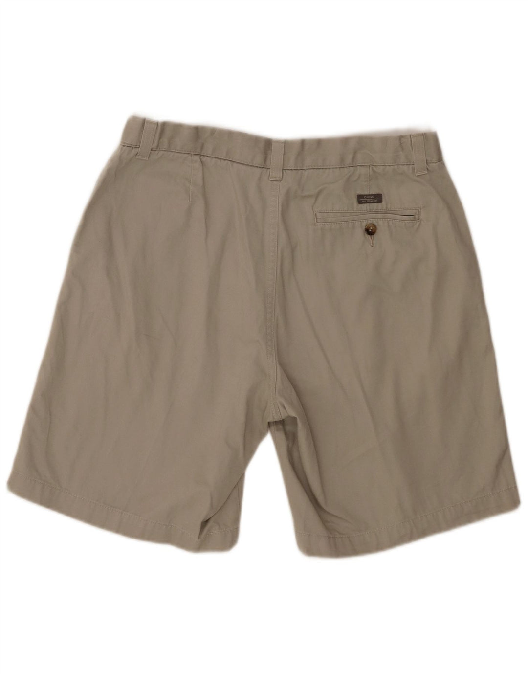 Marks & Spencer Mens Blue Harbour Chino Shorts W34 Large Beige Cotton