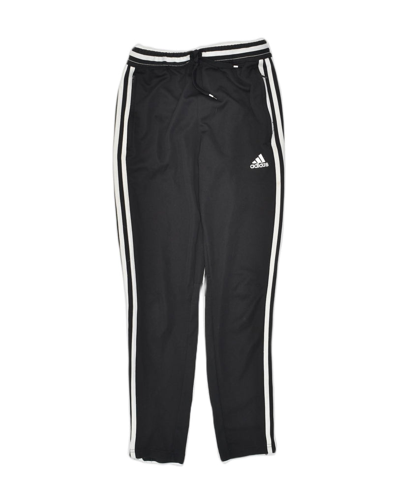 ADIDAS Girls Tracksuit Trousers 11-12 Years Black Polyamide | Vintage Adidas | Thrift | Second-Hand Adidas | Used Clothing | Messina Hembry 