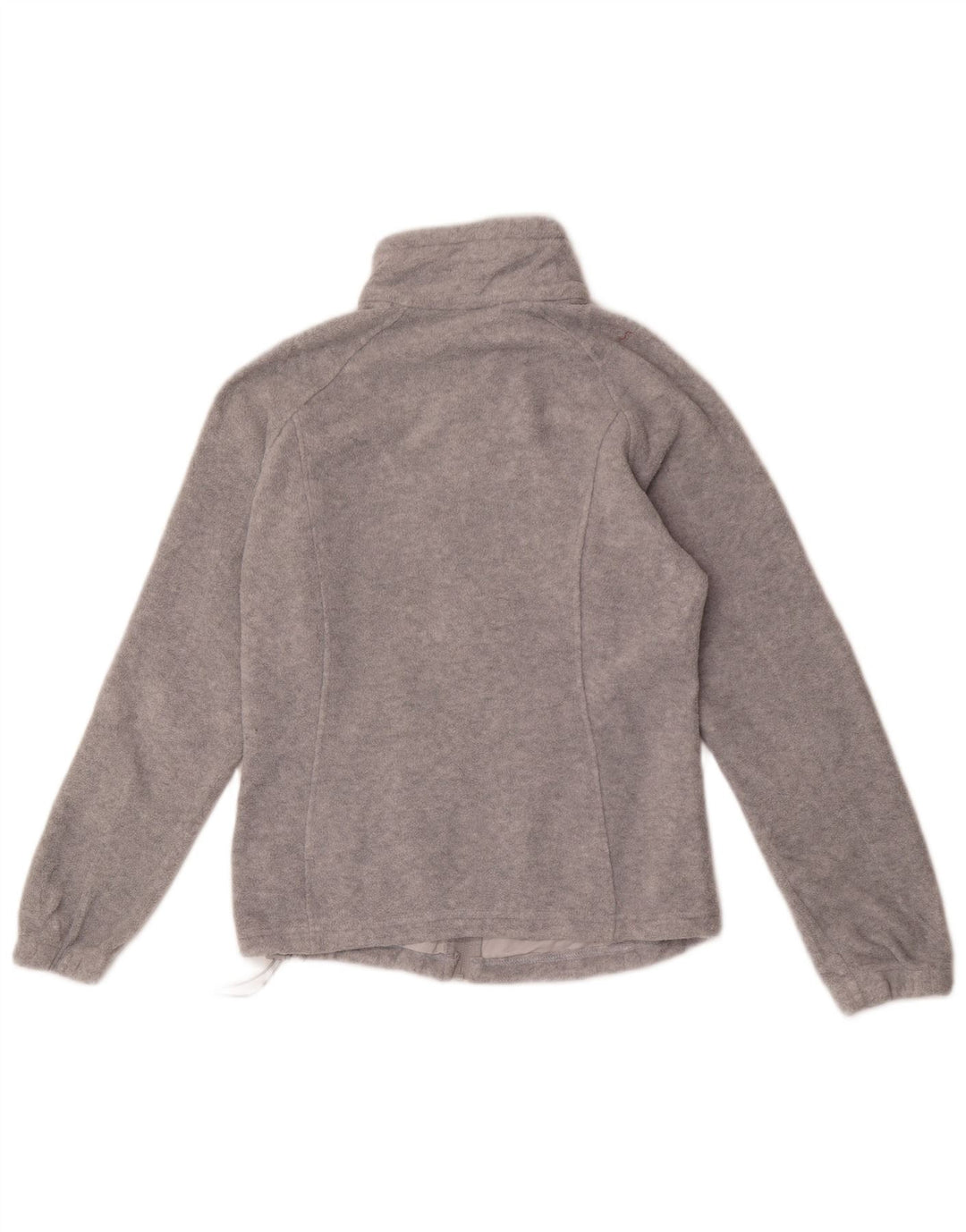 Columbia Womens Fleece Jacket UK 14 Medium Grey Polyester