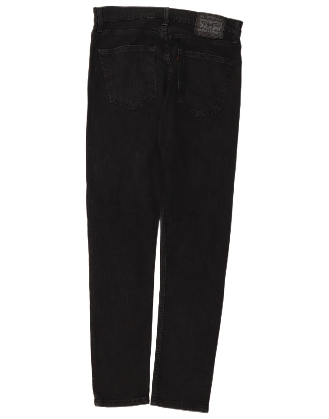 Levi's Mens 512 Slim Tapered Jeans W31 L32 Black Cotton