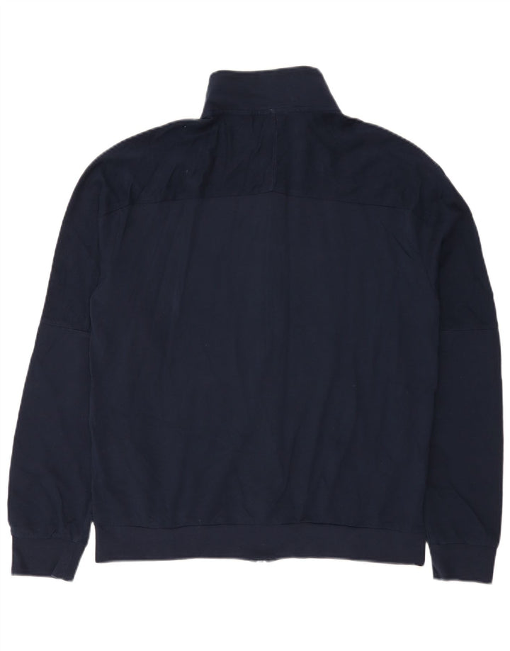 Emporio Armani Mens Tracksuit Top Jacket Medium Navy Blue