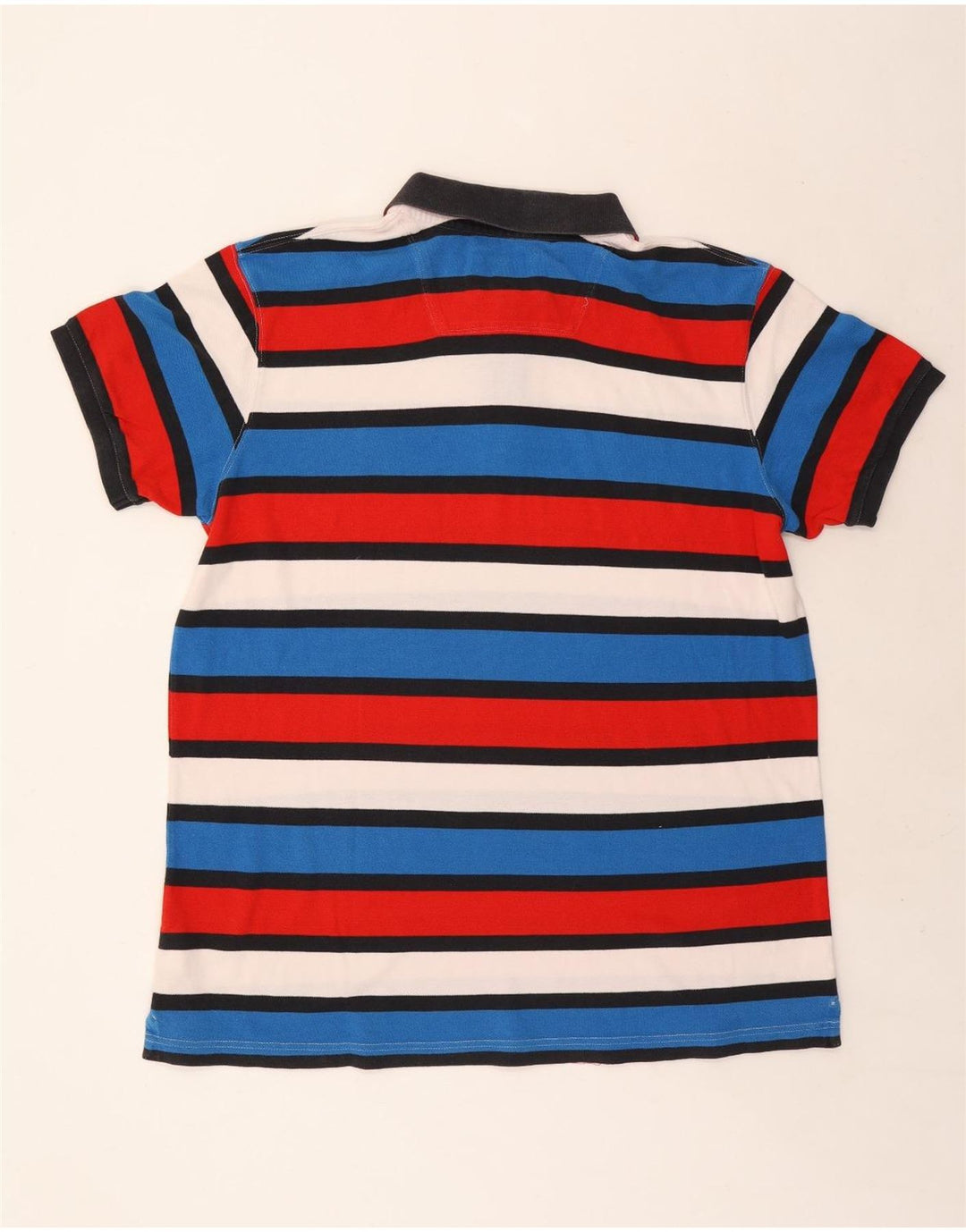 TIMBERLAND Mens Regular Fit Rugby Polo Shirt 3XL Multicoloured Striped