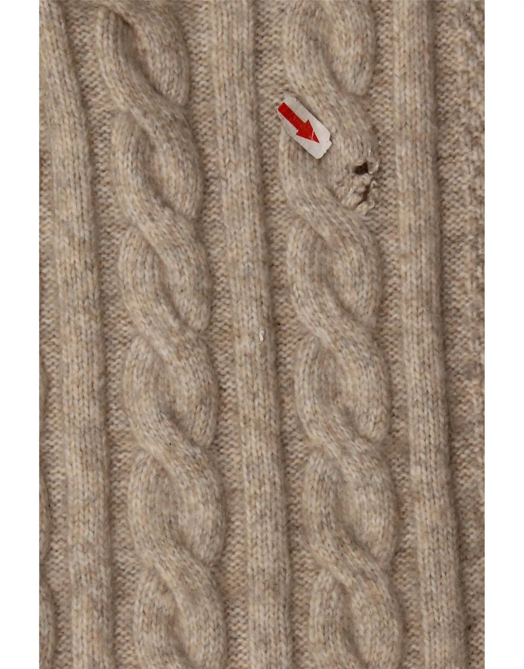 Marks & Spencer Womens Vest Tank Top UK 16 Large Beige Polyester