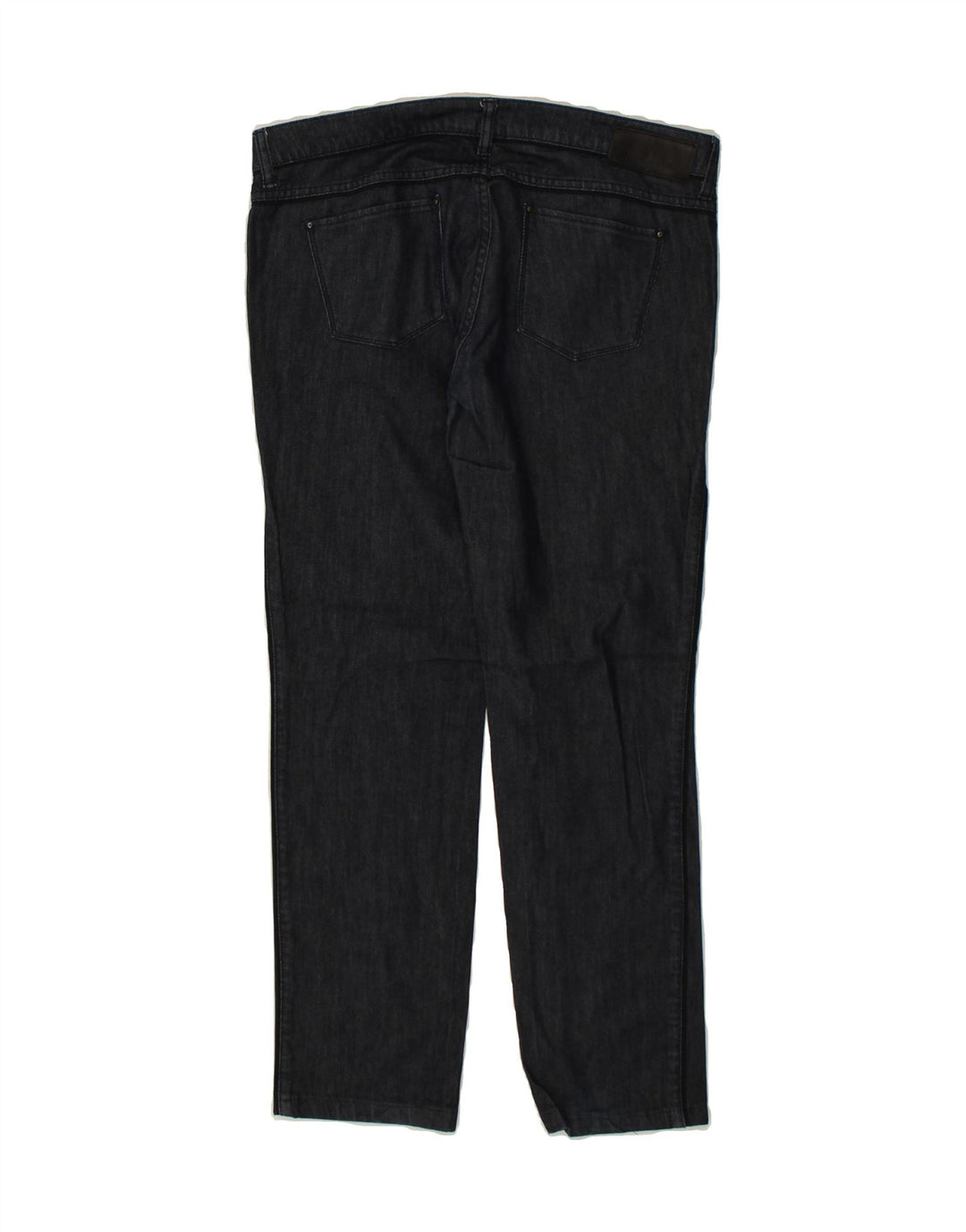 MASSIMO DUTTI Womens Slim Jeans W34 L28  Navy Blue Cotton | Vintage Massimo Dutti | Thrift | Second-Hand Massimo Dutti | Used Clothing | Messina Hembry 