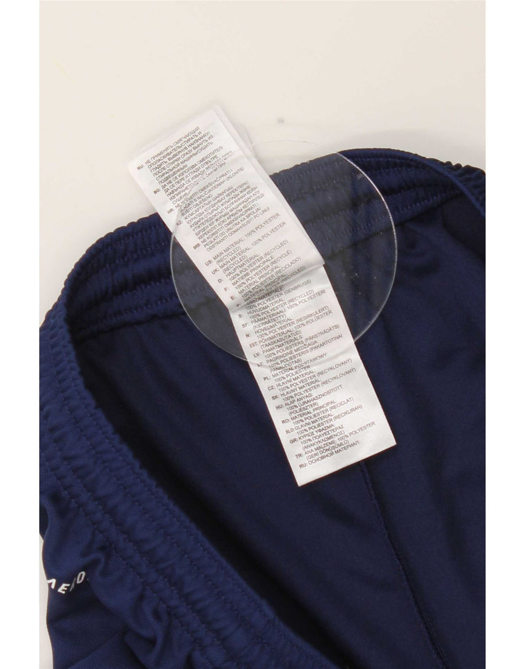 Adidas Mens Aeroready Sport Shorts XL Navy Blue Polyester