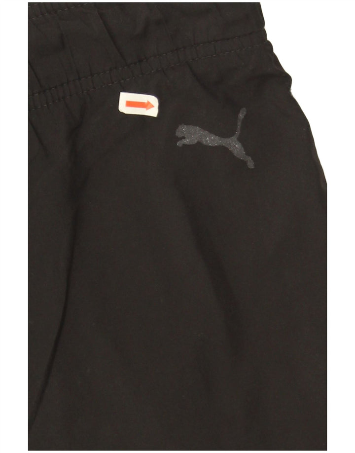 Puma Mens Graphic Sport Shorts Medium  Black