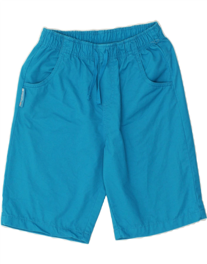 MOUNTAIN WAREHOUSE Boys Casual Shorts 12-13 Years W24 Blue Cotton Vintage Mountain Warehouse and Second-Hand Mountain Warehouse from Messina Hembry 