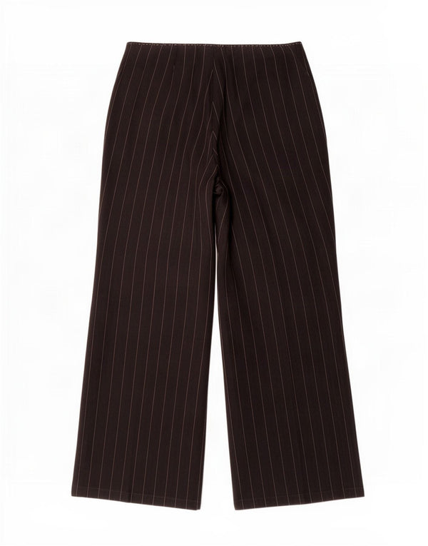 Penny Black Womens High Waist Casual Trousers UK 14 Large W34 L32 Striped
