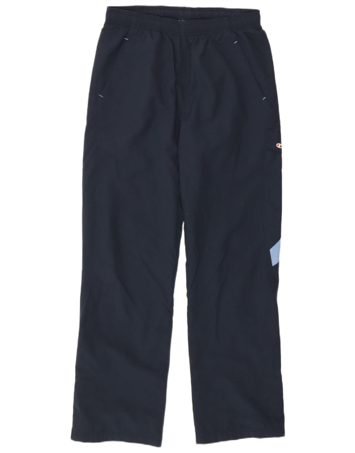 Champion Mens Tracksuit Trousers Large Navy Blue Colourblock Polyester