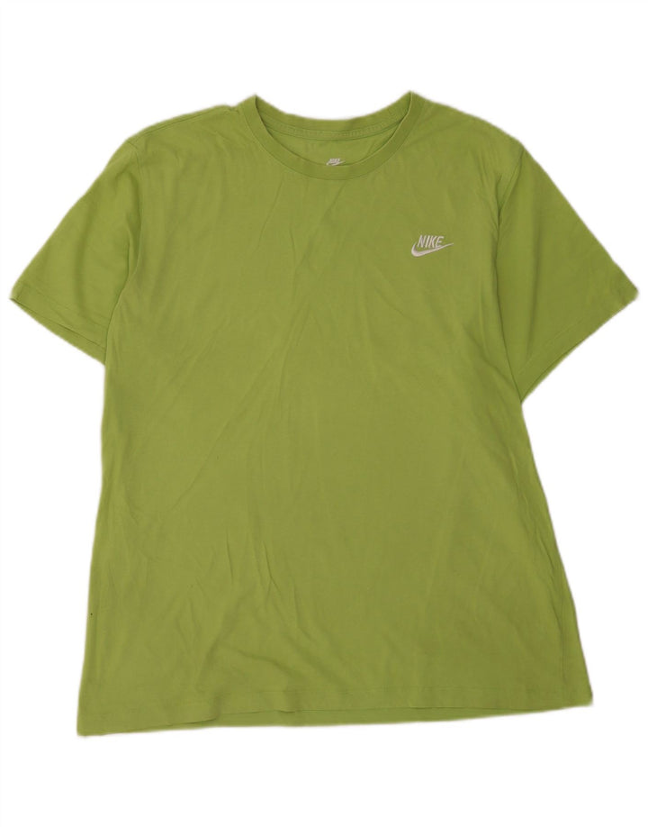 Nike Mens T-Shirt Top Large Green