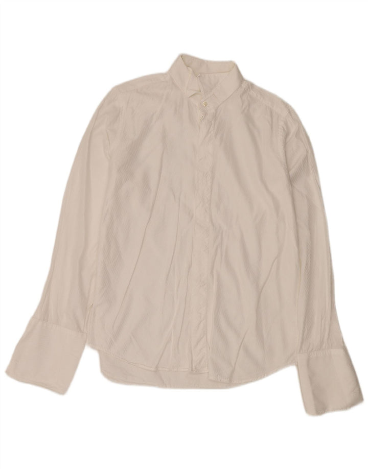 Roccobarocco Mens Shirt Small White