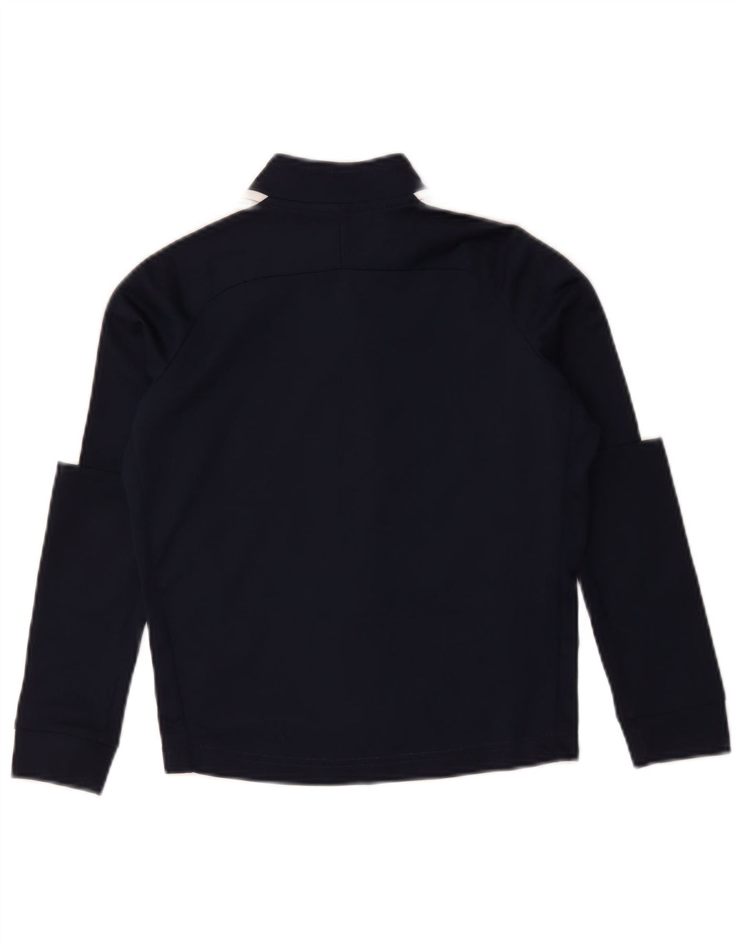 Nike Boys Dri Fit Tracksuit Top Jacket 8-9 Years Small Navy Blue