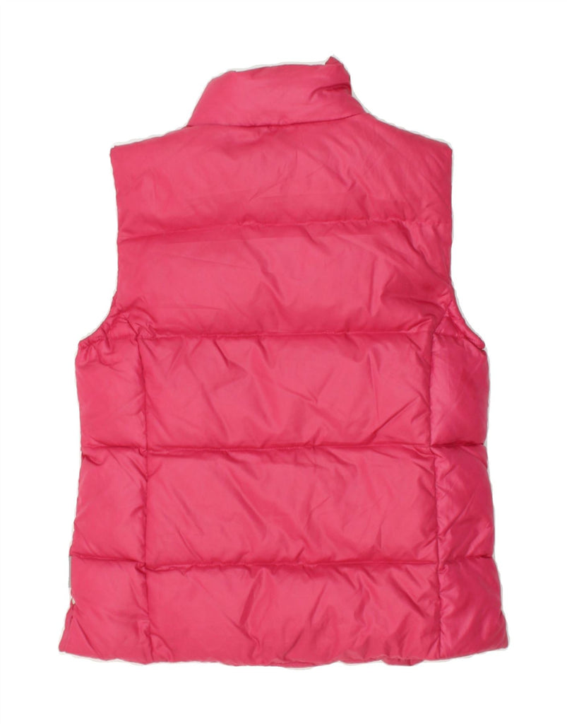 CHAMPION Girls Padded Gilet 11-12 Years Large Pink Polyester | Vintage Champion | Thrift | Second-Hand Champion | Used Clothing | Messina Hembry 