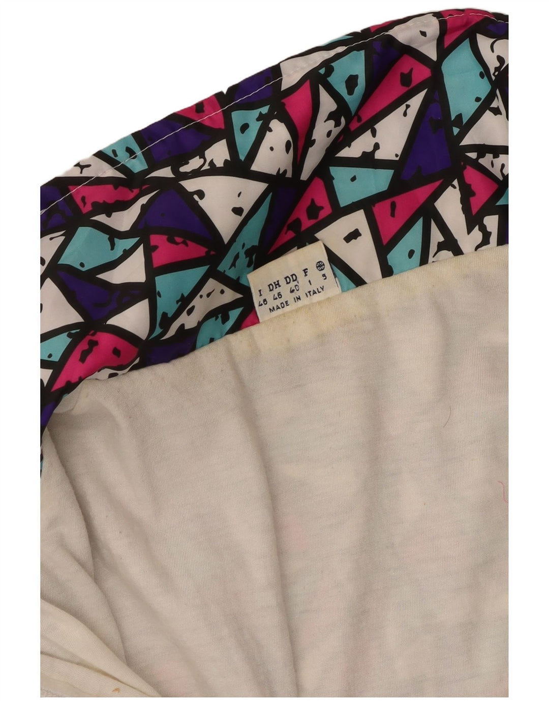 SPORTFUL Womens Tracksuit Top Jacket IT 46 Large Purple Geometric