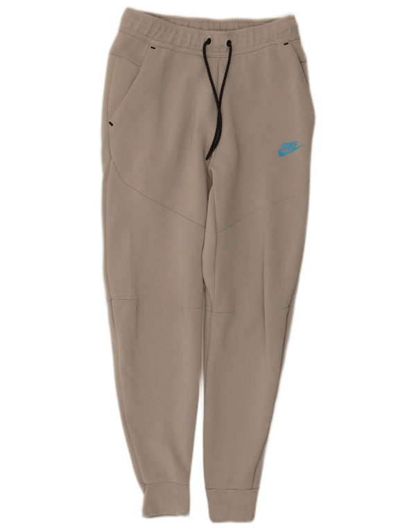Nike Mens Tracksuit Trousers Joggers XS Grey Cotton