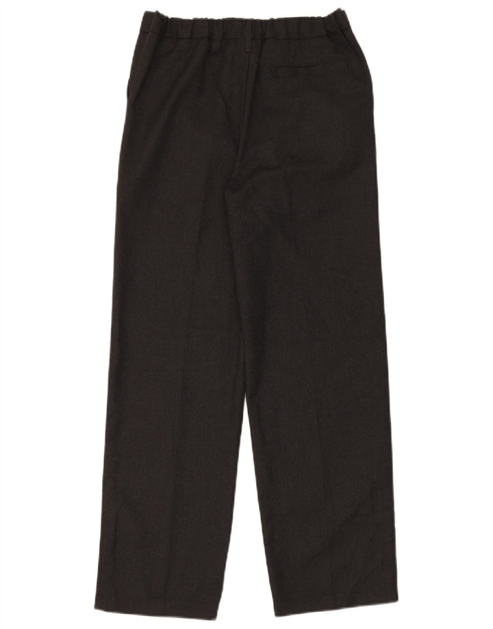 John Lewis Boys Straight Suit Trousers 10-11 Years W25 L27 Grey Polyester