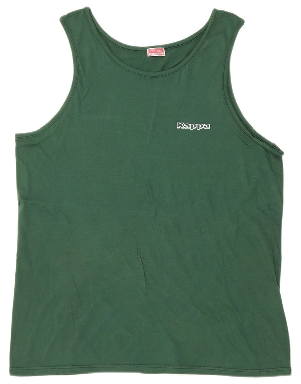Kappa Mens Vest Top XL Green