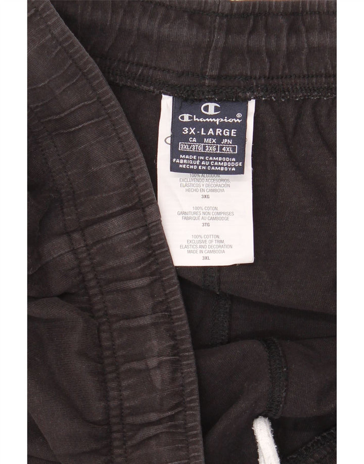 CHAMPION Mens Tracksuit Trousers 3XL Black Cotton Vintage Champion and Second-Hand Champion from Messina Hembry 