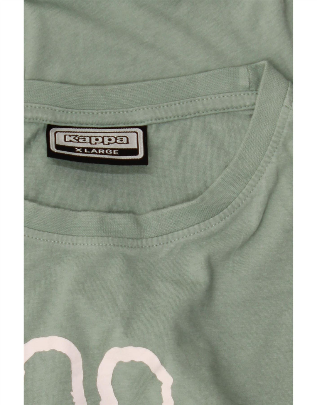 Kappa Mens Graphic T-Shirt Top XL Green