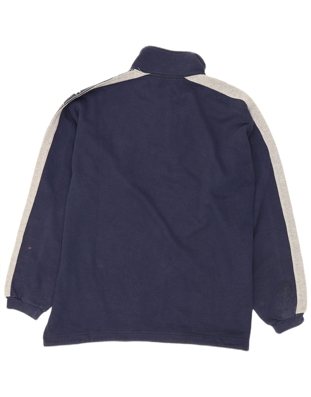 Champion Mens Graphic Sweatshirt Jumper Medium Navy Blue Colourblock