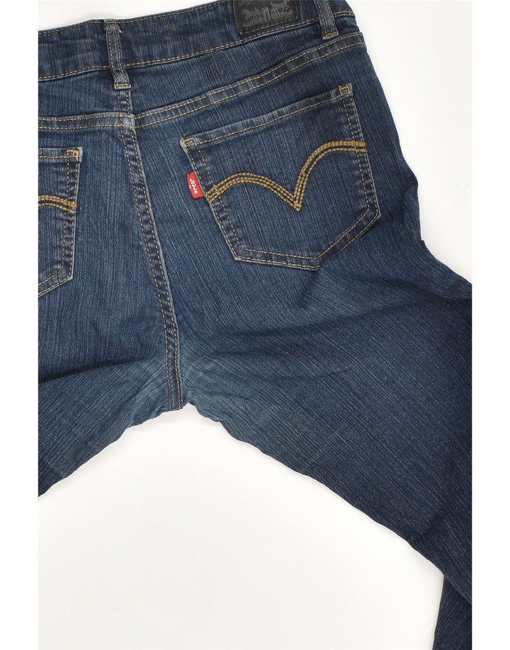 LEVI'S Girls Legging Slim Jeans 11-12 Years W29 L23 Navy Blue Cotton | Vintage Levi's | Thrift | Second-Hand Levi's | Used Clothing | Messina Hembry 