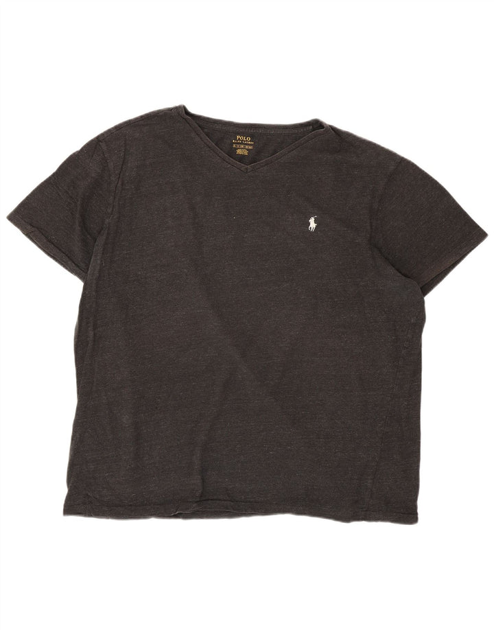 POLO RALPH LAUREN Mens T-Shirt Top XL Grey