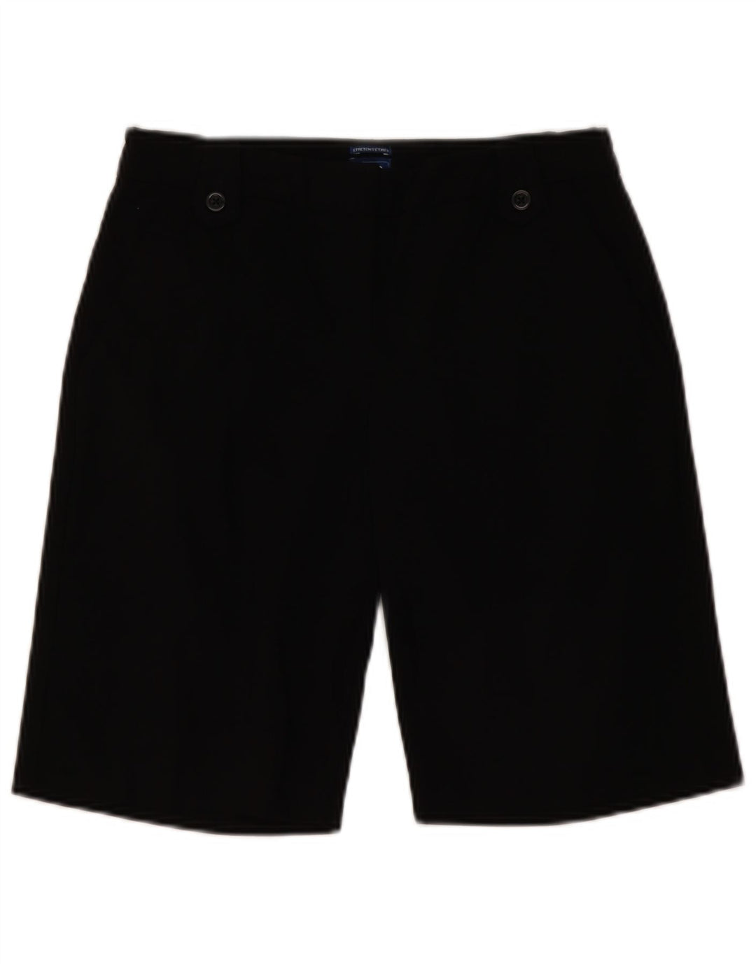 Izod Womens Chino Shorts US 2 XS W28 Black Rayon