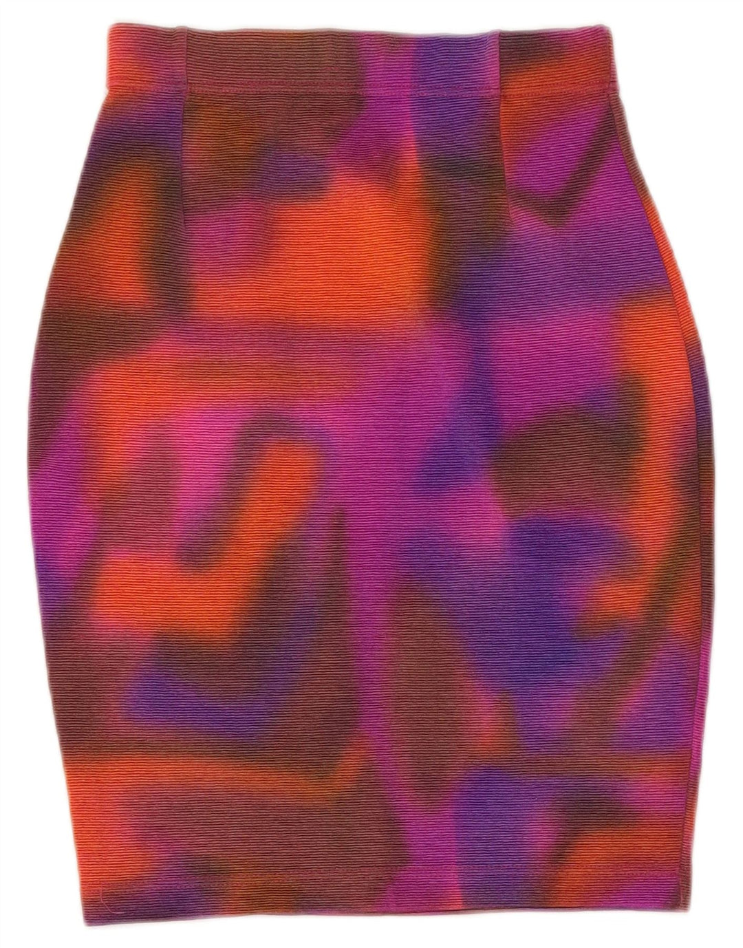 Atos Lombardini Womens Pencil Skirt Small W26 Multicoloured Tie Dye