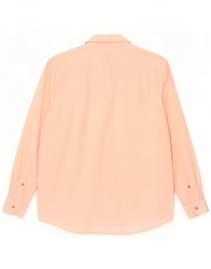 Marlboro Classics Mens Shirt Large Pink Cotton
