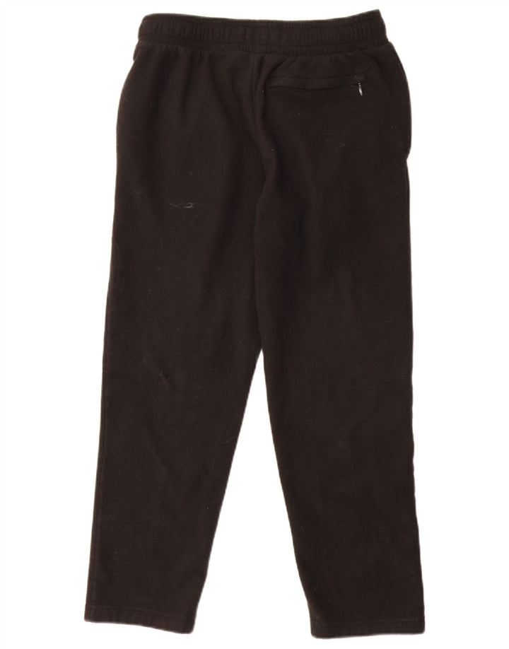 Marks & Spencer Womens Velour Tracksuit Trousers UK 8 Small Black