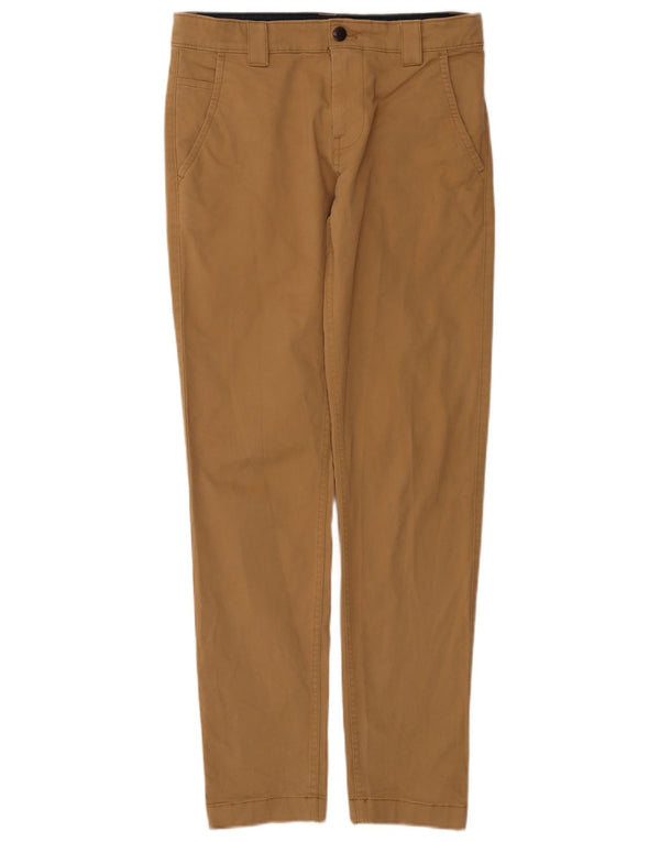 Tommy Hilfiger Mens Slim Fit Chino Trousers W29 L32 Brown Cotton