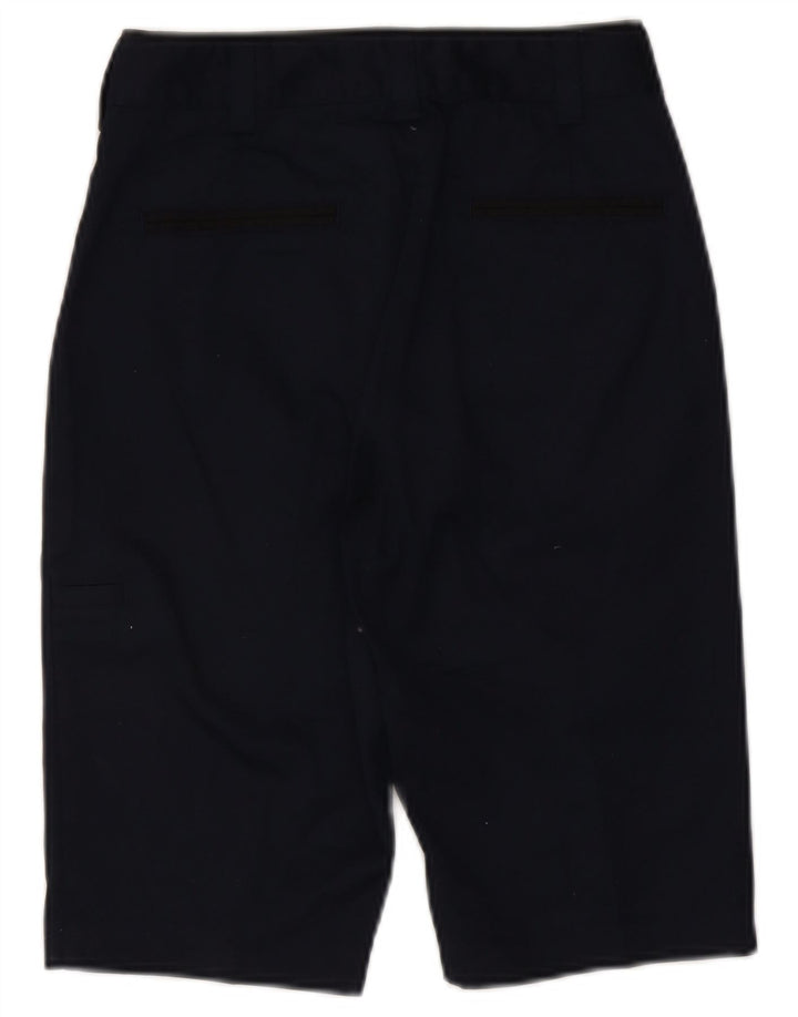 Marks & Spencer Womens Bermuda Shorts UK 6 XS W26 Navy Blue Polyester