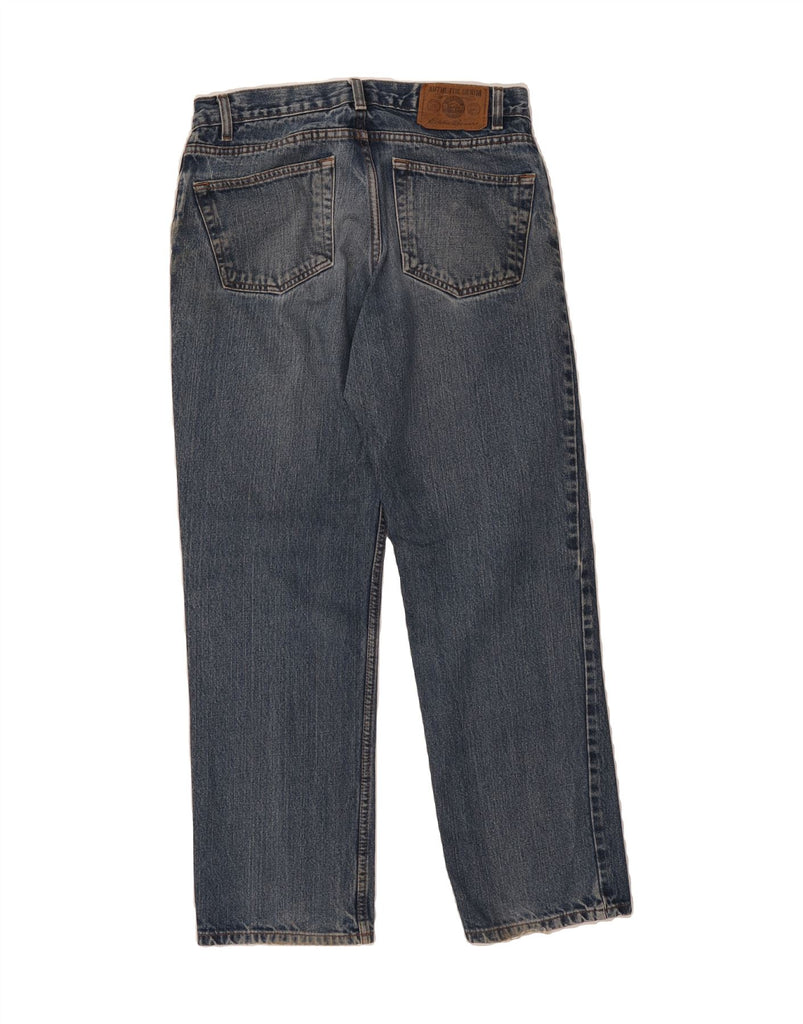 EDDIE BAUER Mens Classic Fit Straight Jeans W34 L29 Blue Cotton Vintage Eddie Bauer and Second-Hand Eddie Bauer from Messina Hembry 