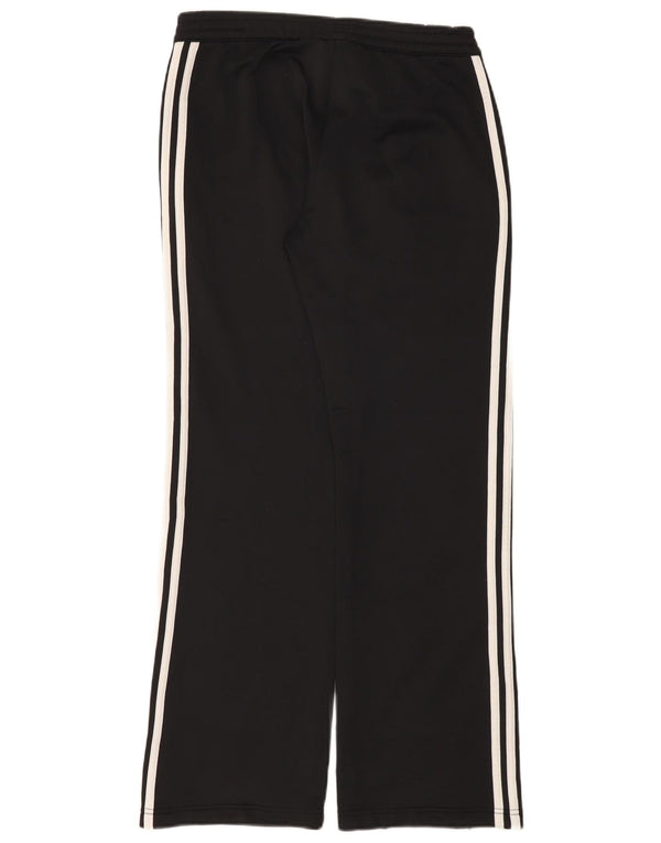 Adidas Womens Tracksuit Trousers UK 12 Medium Black Polyester