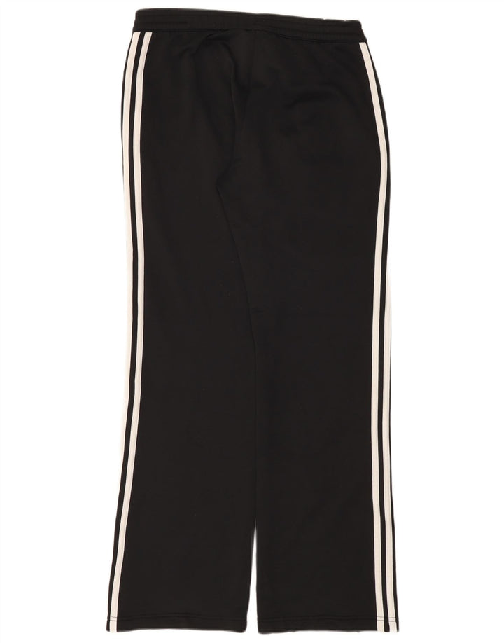 Adidas Womens Tracksuit Trousers UK 12 Medium Black Polyester