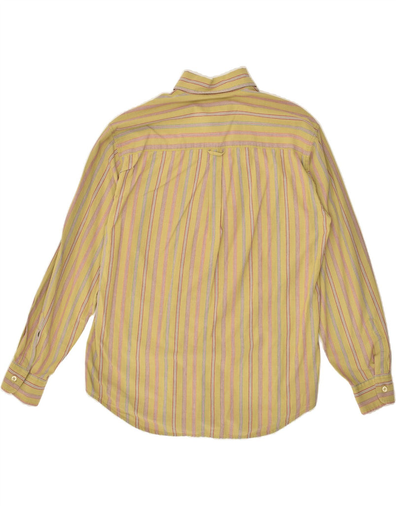 CARRERA Mens Shirt Medium Khaki Striped | Vintage Carrera | Thrift | Second-Hand Carrera | Used Clothing | Messina Hembry 