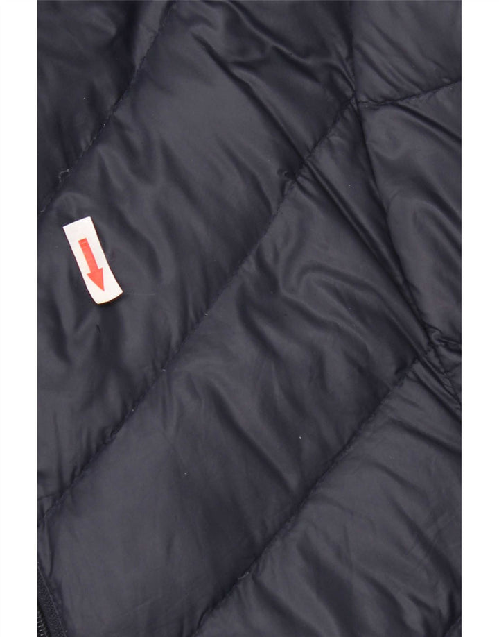 Calvin Klein Womens Padded Coat UK 16 Large Navy Blue Nylon