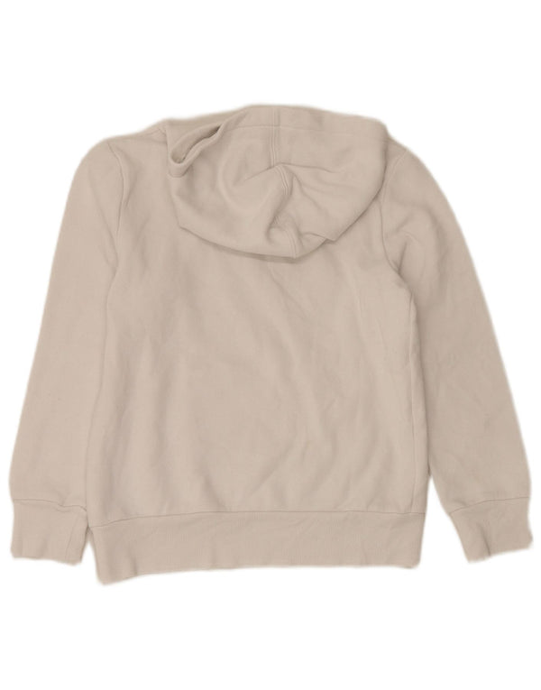 Levi's Girls Graphic Hoodie Jumper 9-10 Years White Cotton