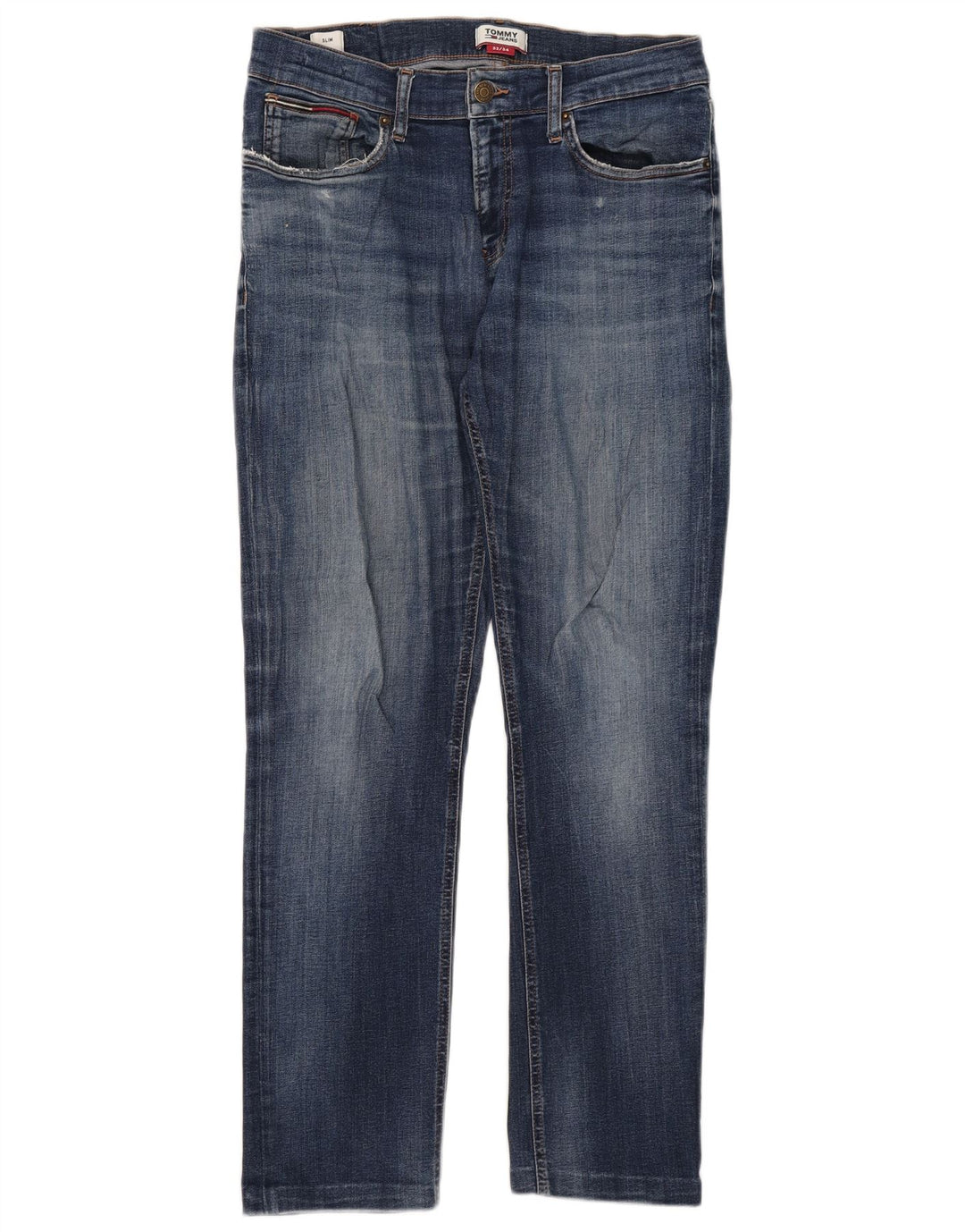 Tommy Hilfiger Mens Slim Jeans W32 L29 Blue