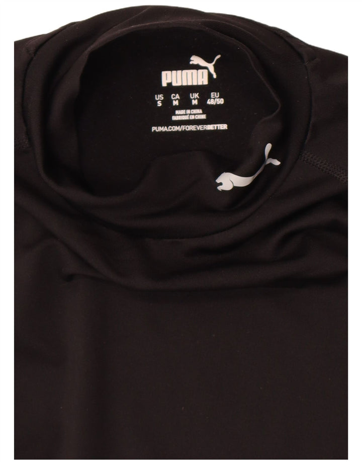 Puma Mens Top Long Sleeve Medium Black