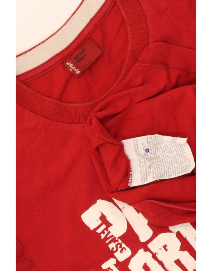 Levi's Mens Graphic T-Shirt Top Small Red Cotton