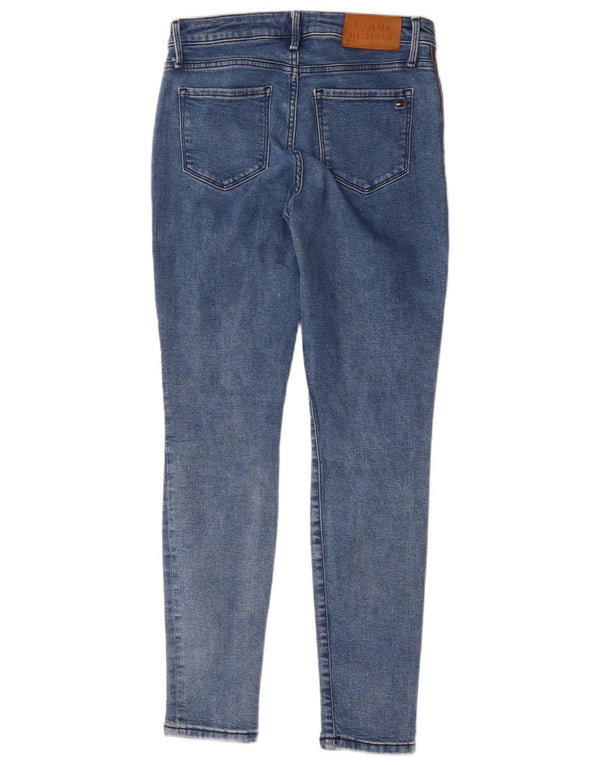 Tommy Hilfiger Womens Como Skinny Jeans W29 L30 Blue Cotton