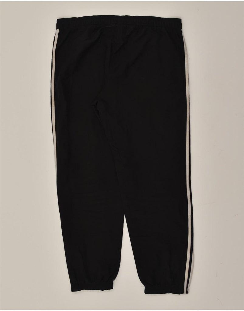 ADIDAS Mens Tracksuit Trousers Joggers Large Black Polyester | Vintage Adidas | Thrift | Second-Hand Adidas | Used Clothing | Messina Hembry 