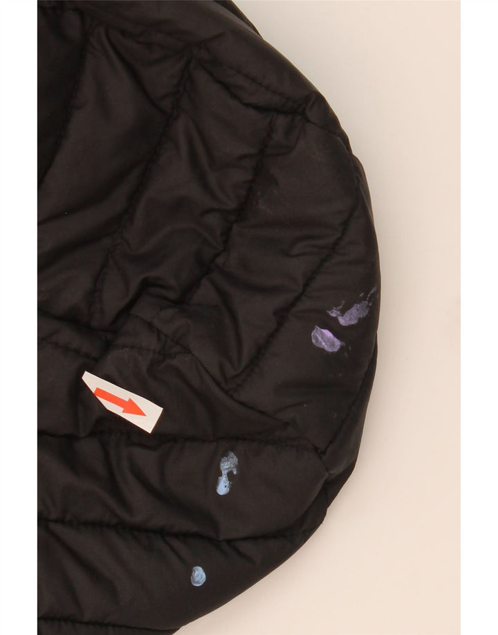 Columbia Womens Hooded Padded Coat UK 14 Medium Black Polyester