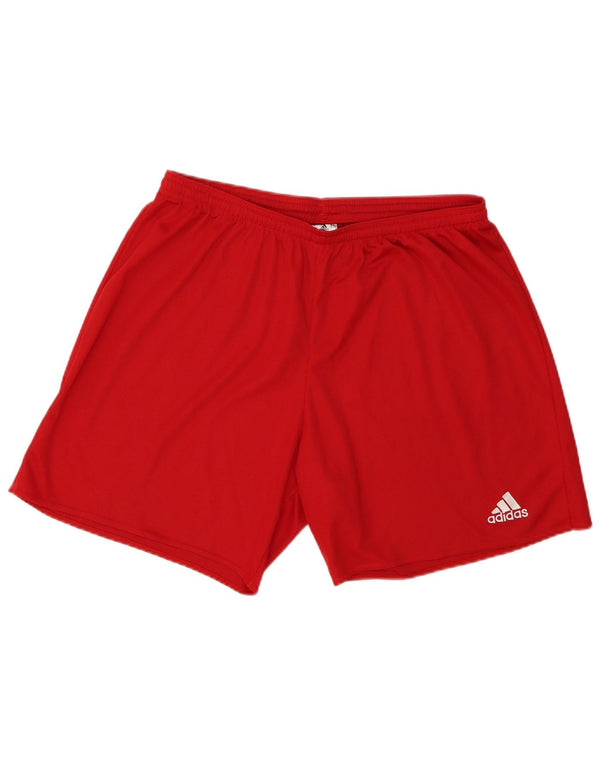 Adidas Mens Aeroready Sport Shorts XL  Red Polyester