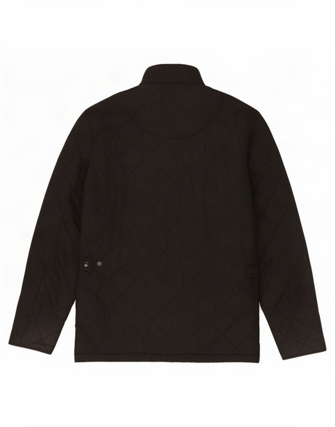 Barbour Mens Quilted Jacket UK 38 Medium Black Polyester