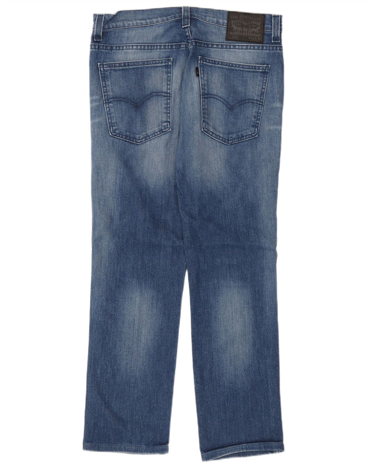 Levi's Mens Slim Jeans W32 L28 Blue Cotton